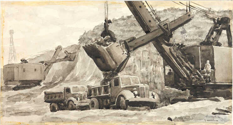 Назаров Константин Борисович. Экскаваторы  